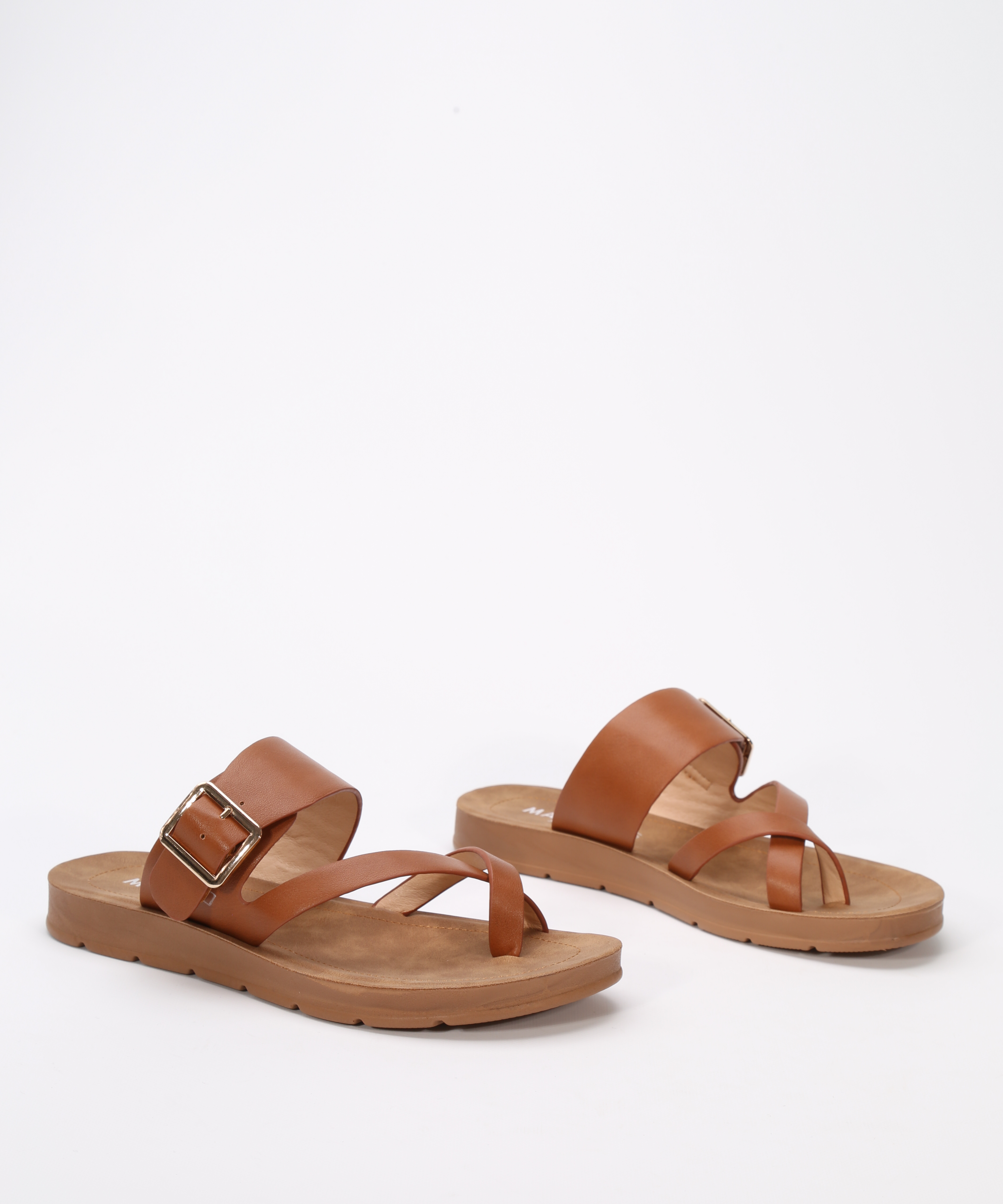 Sandalias planas hebilla image number null